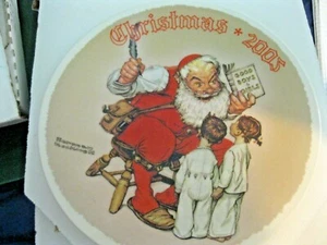 Collectible Norman Rockwell plate 1349A "Making a List" with box & COA - Picture 1 of 3