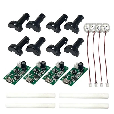 Kit atomizador placa de controlador fabricante de niebla ultrasónica 4 piezas proyecto humidificador hágalo usted mismo Foto 1 de 4