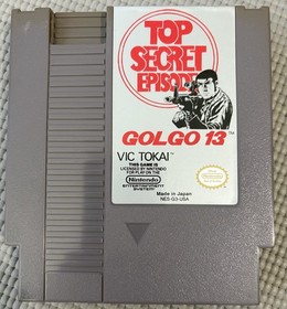 Golgo 13 Top Secret Episode Nintendo NES