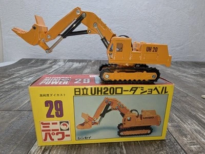Shinsei Hitachi Loader UH20 Shovel Mini Power Japan #29 With Original Box VG - Image 1 of 4
