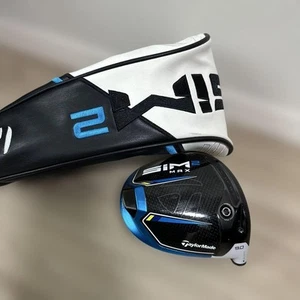 TaylorMade driver SIM2 MAX 9.0° Head Only Right Handed Very Good Free Shipping - Picture 1 of 7