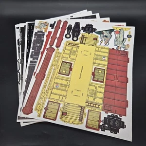 Greenberg Publishing Co Reproduction 1981 trains découpés Lionel 8 pages - Photo 1/11
