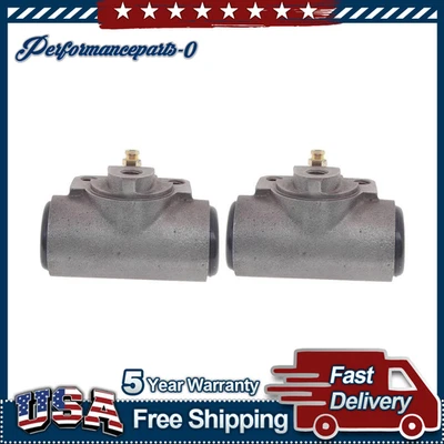 2x Cilindro de rueda de freno de tambor trasero para Chevrolet C1500 Suburban 1992~1999 Foto 1 de 3