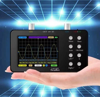 Dual Channel Digital Oscilloscope 10MHz 2.5MSa/s - Image 1 of 4