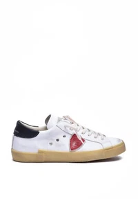 Sneakers Uomo Philippe Model Prsx In Pelle Bianca e Suola in Gomma art PRLU VIN1 - Foto 1 di 6