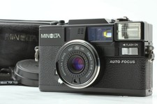 [N MINT in CASE] Minolta Hi-Matic AF-D 35mm Point & Shoot Film Camera From JAPAN