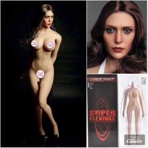 1/6 TBLeague Female 12in Figure Large Bust Body + W/Scarlet Witch Head Sculpt - Picture 1 of 4