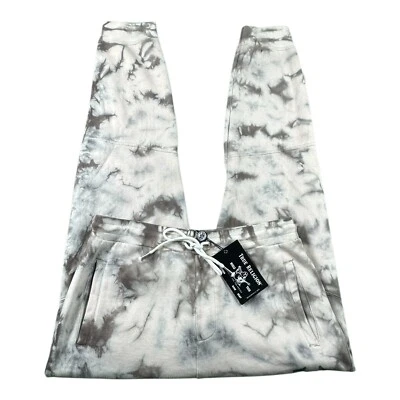 Pantalón de chándal True Religion Gilden beige blanco tie dye para hombre talla M nuevo con etiquetas 119 $ Foto 1 de 4