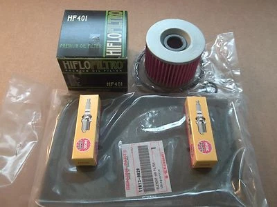 Kit de puesta a punto 2 bujías NGK CR8E + filtro de aire + aceite Kawasaki Ninja 250 EX250R  Foto 1 de 4