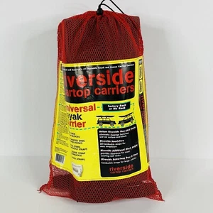 Kit de transporte universal para kayak RIVERSIDE correas bloques de espuma ganchos - Imagen 1 de 10