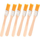 6 Pcs Aquarellpinsel Nylon-Flachbürsten Paint Brush Streichen Lack
