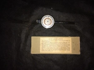 ANTIKER KARTENMESSER im Originalkarton !! - ideales Orientierungslauf Geschenk! - Bild 1 von 5
