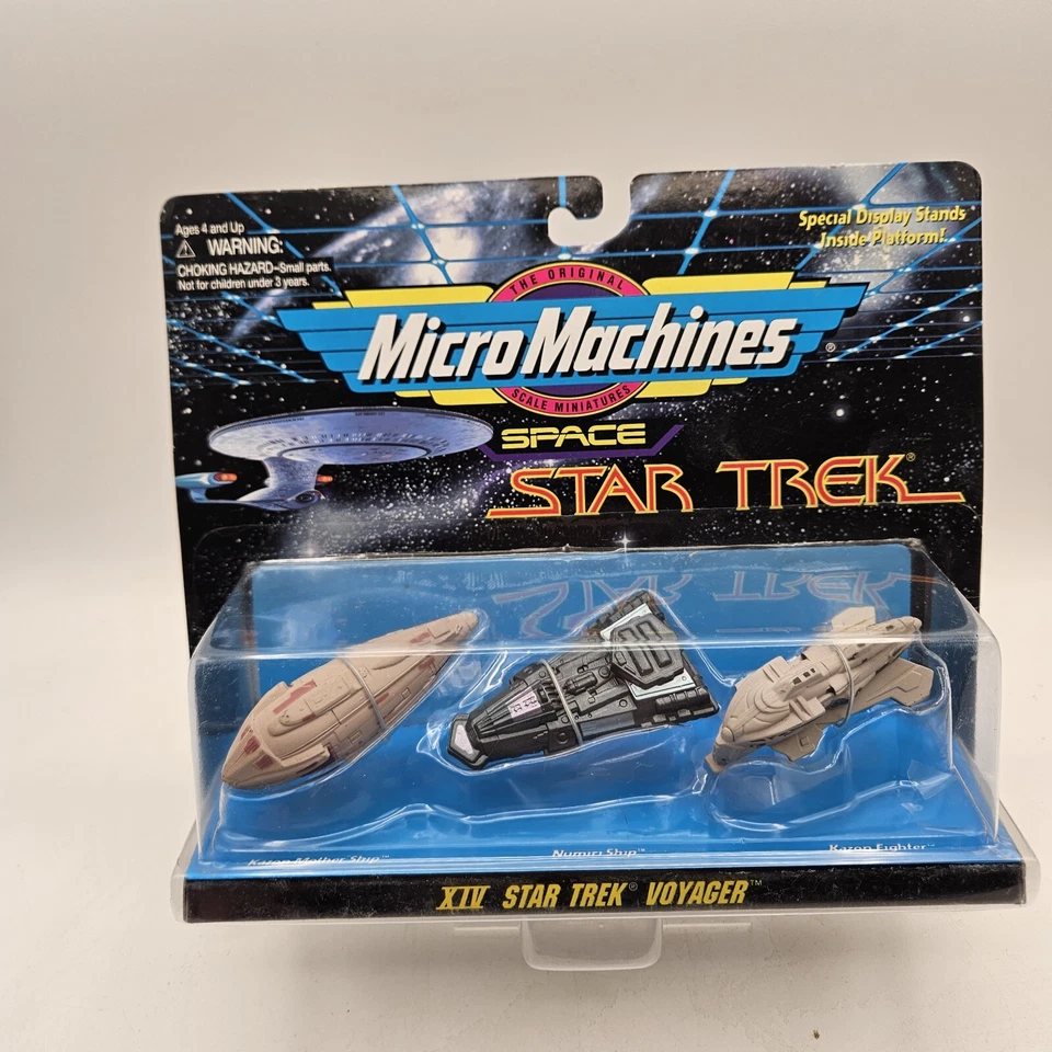 Vintage Galoob Micro Machines XIV Star Trek Voyager NOS 13m