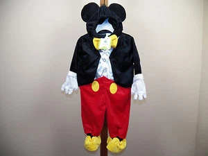 Disney Baby Mickey Mouse Halloween Costume Size 3/6M, 6/9M Months *NEW W/ TAGS* - Picture 1 of 12