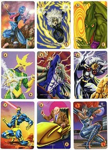 1995 Marvel OverPower Collectable Card Game You Pick the Card Finish Your Set