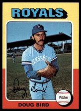 1975 TOPPS: DOUG BIRD KANSAS CITY ROYALS #364