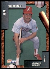 1992 Fleer ProCards Jeff Shireman Louisville Redbirds #1895