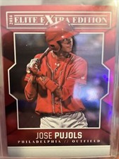 2014 Panini Elite Extra Edition #1 Jose Pujols Phillies Card ⚾️