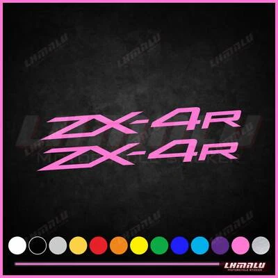 6pcs For KAWASAKI ZX-4R Sticker Motorcycle Fairing Decal Bodywork Vinyl Logo Foto 1 de 4