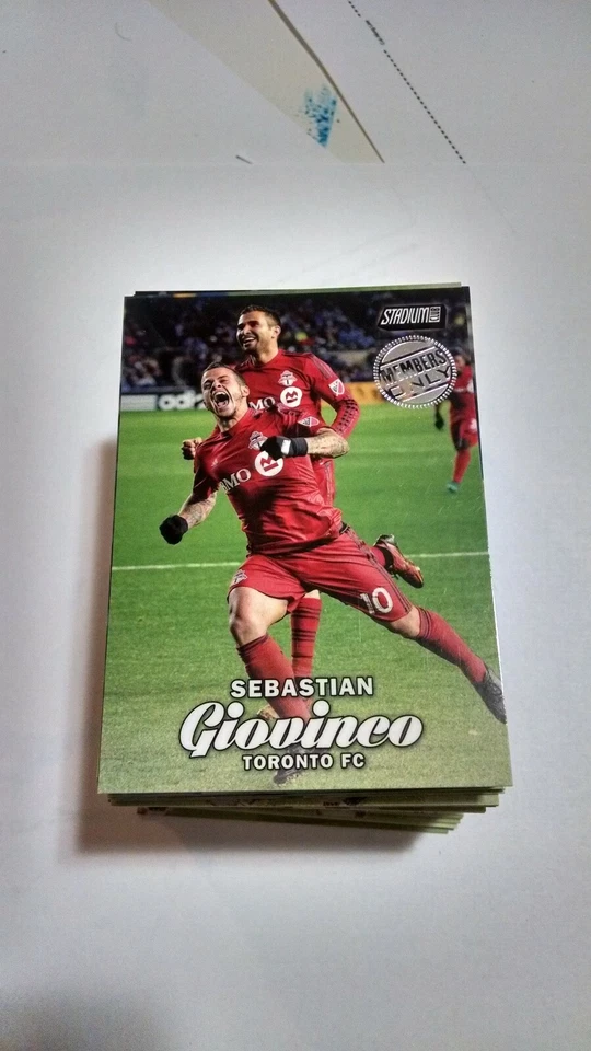 2017 Topps Stadium Club MLS Sebastian Giovinco Members Only 4/6  - Image 1 of 1