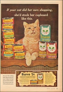 1965 Vintage ad for Friskies Cat Food retro Orange Tabby Cat 07/16/22 - Picture 1 of 1