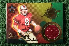 Steve Young 2000 Pacific Vanguard Game-Worn Jerseys #13 Patch Relic