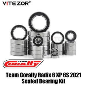 For Team Corally Radix 6 XP 6S 2021 Sealed Bearing Kit - Picture 1 of 4
