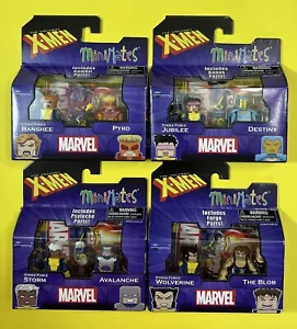 Marvel Minimates Series 60 Complete Set (Jubilee, Storm, Psylocke, Gambit, Blob) - Picture 1 of 10