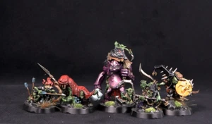 Borgit’s Beastgrabbaz - Underworlds Gloomspite Gitz - PAINTED + cards - Picture 1 of 2