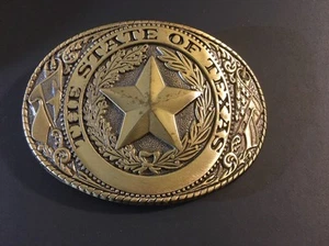Hebilla de oro hecha en EE. UU. en el estado de Texas - Imagen 1 de 8