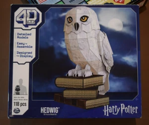4D CONSTRUCCIÓN - Harry Potter Hedwig Owl Modelo Kit Puzzle 118 piezas nuevo y sellado 3D - Imagen 1 de 12
