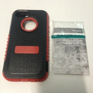 Targus Rugged Protection Case for iPhone 5 - Black/Red -TFD00203EU- - Photo 1/2