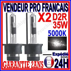 2 AMPOULES D2R AU XENON 35W KIT HID 12V LAMPE RECHANGE D ORIGINE FEU PHARE 5000K - Foto 1 di 2