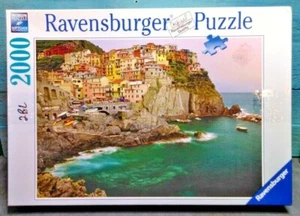 Ravensburger Premium Puzzle Cinque Terre, Italy 2000 Pc. Jigsaw Puzzle FREE SHIP - Picture 1 of 4