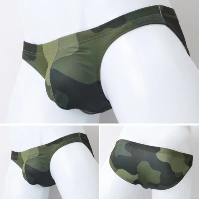 Comfortable and Stylish Camouflage Briefs for Men Breathable & Seamless - Image 1 of 4