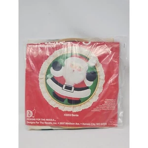 Designs For The Needle Calico-Os #2203/Santa 10 Inch Framing Hoop - Picture 1 of 3