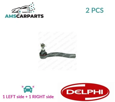TRACK ROD END RACK END PAIR FRONT TA2384 DELPHI 2PCS NEW OE REPLACEMENT - Image 1 of 4