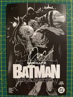 Absolute Batman Annual 1 Dragotta Johnson DC Felix SIGNED REMARKED EXCLUSIVE - Image 1 of 2