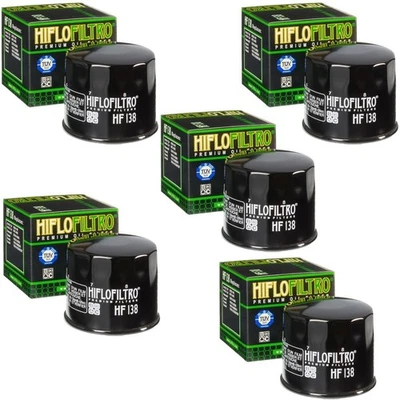 5x Filtro de Aceite para Suzuki GSF 600 1200 1250 An Aprilia Cagiva Kawasaki - Imagen 1 de 4