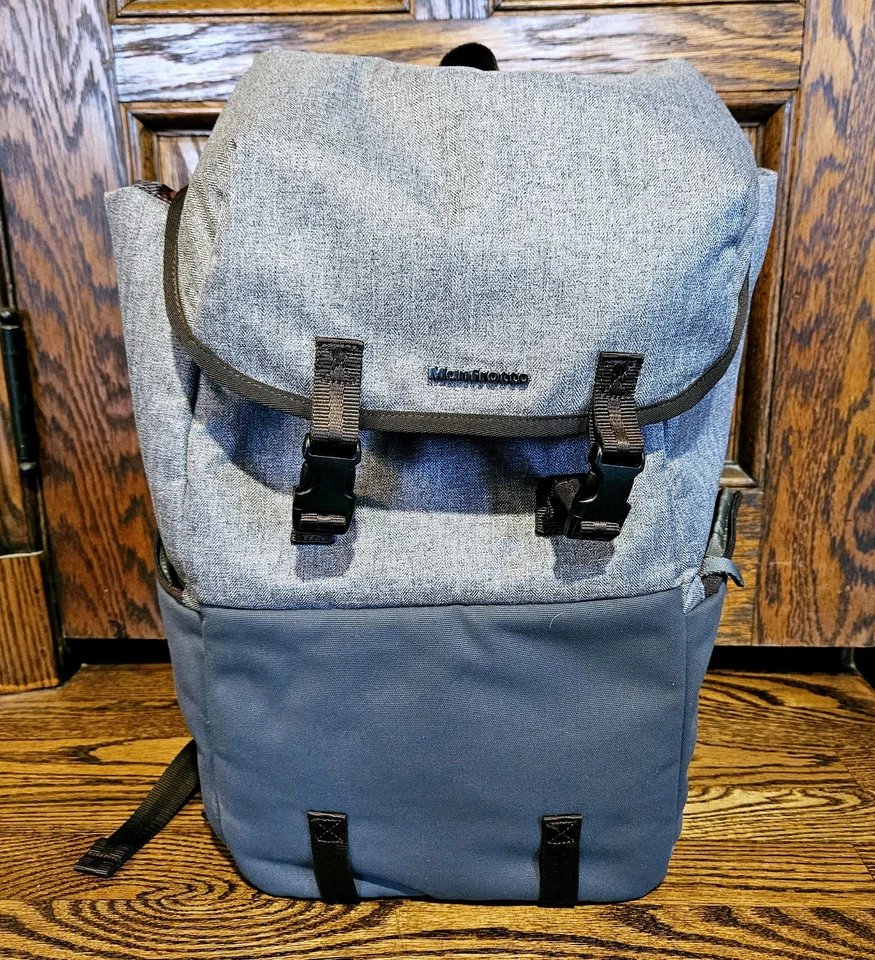 Manfrotto Camera BAG Backpack Windsor Explorer and Laptop for DSLR (Gray) - EUC! - Image 1 of 4