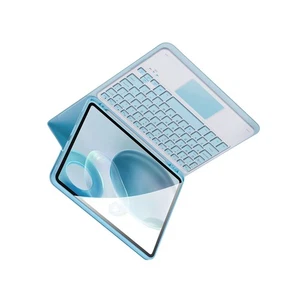 Blue Compatible With AIr3 10.5in/ Pro 10.5in Wireless BT Keyboard USB Keypa HLF - Picture 1 of 8