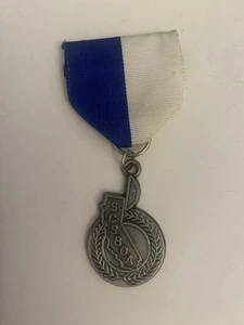 SCSBOA California Band Medal Blue White Ribbon Lapel Pin P19 - Picture 1 of 4
