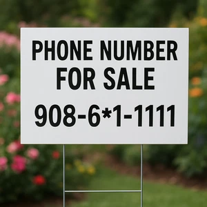 908 new jersey easy vanity phone number for sale - Picture 1 of 1
