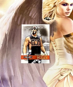 HULK HOGAN HOLLYWOOD 1999 TOPPS WCW nWo VERY RARE SSP VHS BONUS CARD 1 OF 5 VHTF - Picture 1 of 5