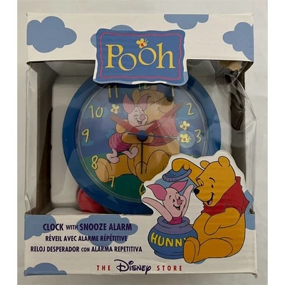 Disney Winnie the Pooh & Piglet Snooze Alarm Clock Multicolor Analog - Image 1 of 4