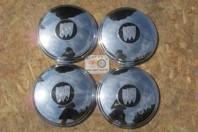 1941-70 BUICK LESABRE, INVICTA, SPECIAL, ETC POVERTY DOG DISH HUBCAPS🔥SET OF 4 - Image 1 of 4