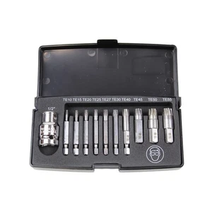 75410 Damaged Torx Screw Extractor Set for Garages, Repair Shops, DIY, Twist ... - Picture 1 of 9