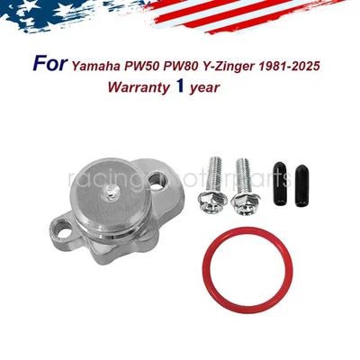 Fit For Yamaha PW50 PW80 Y-Zinger 1981-2025 New Oil Injection Block Off Plug Kit Foto 1 de 4