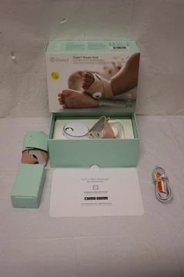 Monitor de bebé Owlet Dream Sock - Dusty Rose (BM06N20MCJ) E4B4 Foto 1 de 4