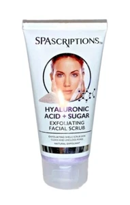 NUOVO! Spascriptions Scrub Viso Efoliante Acido Ialuronico + Zucchero 5 Oz. Nuovo! - Foto 1 di 7